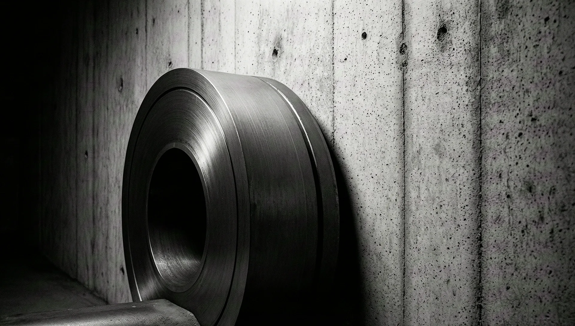 Texture of industrial steel and concrete